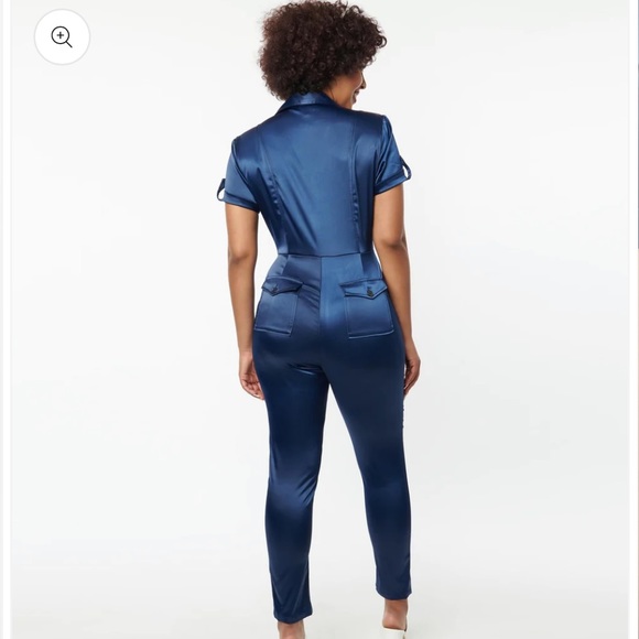 Unique Vintage Cargo Romper 💙 - Picture 4 of 11